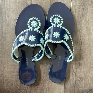 Worn once Jack Rogers jelly flip flops. Size 8